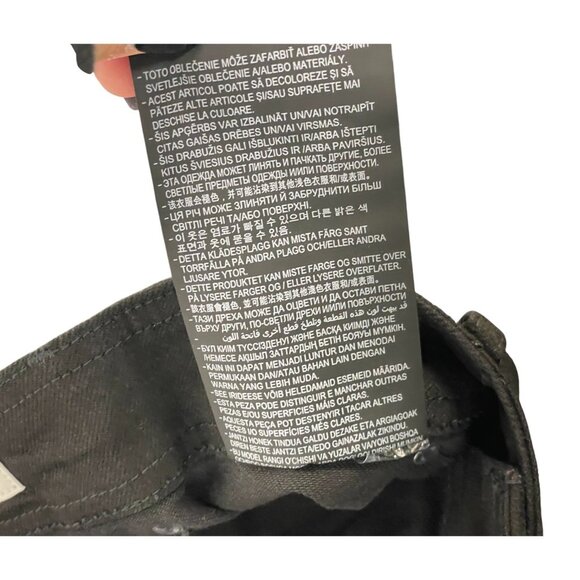 Zara Womens Jeans EU 40 US 8 ZW Tailored Wide Leg Black Denim 8246/042 NWT - Picture 12 of 16